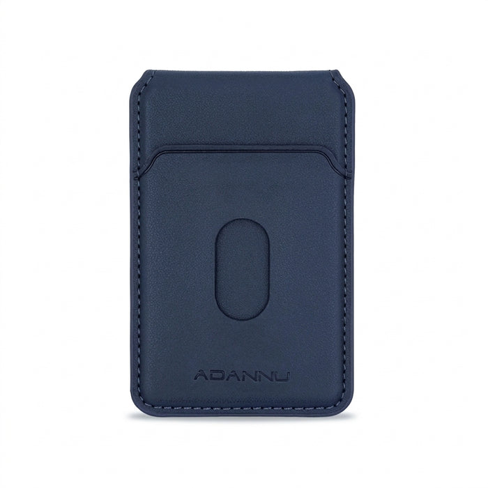 Leather MagSafe Magnetic Card Holder Wallet for iPhone 12–16 (Pro/Max/Plus)