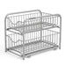 2-Tier Under-Sink Cupboard Organiser with Sliding Basket Drawers, Stackable