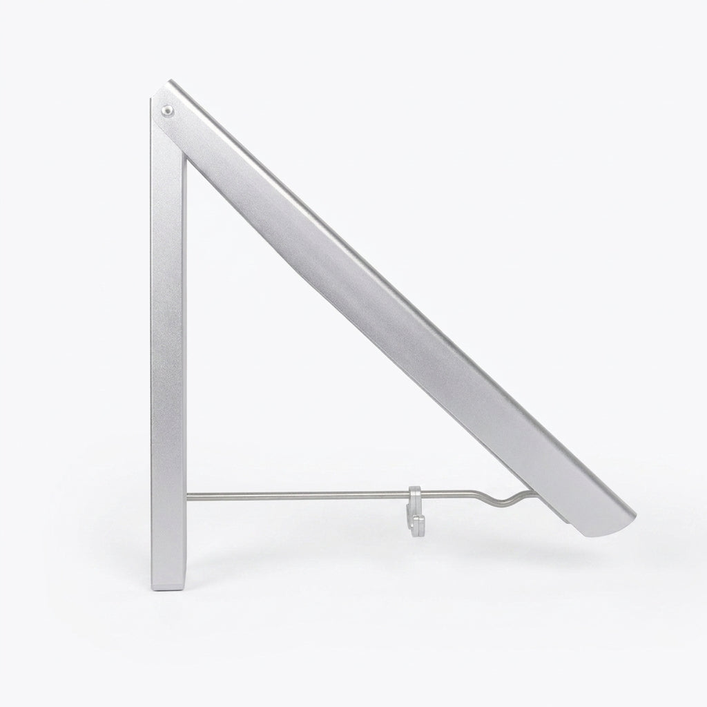 Folding Pull-Out Wall Hanger — Wall-Mounted Aluminium Clothes Airer