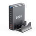 800W GaN 10-Port Desktop Charger — PD 140W Fast Charge for iPhone, iPad, MacBook