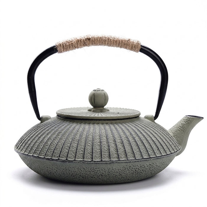 800ml Cast Iron Teapot – Japanese-style Kettle for Boiling Water and Tea