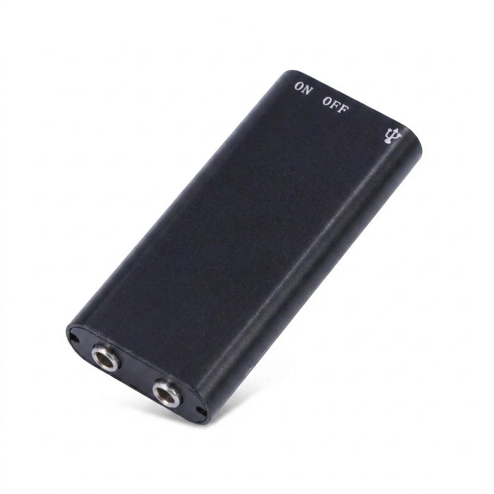 Ultra-Compact Digital Voice Recorder, MP3 Player & USB – 4/8/16/32GB