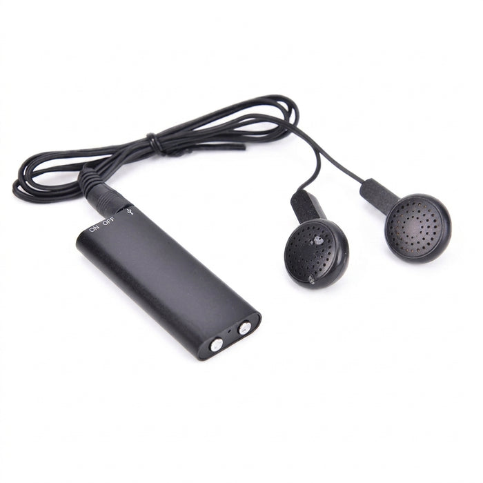 32GB Mini Voice Recorder – Voice-Activated Dictaphone & MP3 Player