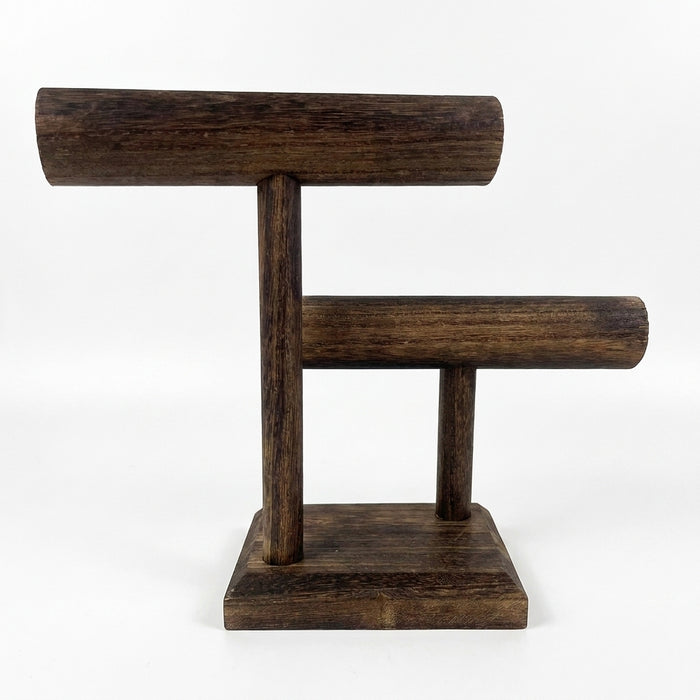 Wooden Watch Holder Stand – Jewellery Display Tower for Watches, Bracelets & Necklaces