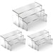 Acrylic Display Stands — 3/6/9/12 Pack Clear Mini Organisers for Perfume, Dolls & Jewellery