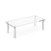 Transparent Acrylic Display Stand — 1–4 Tier Trapezoid Rack for Cupcakes, Perfume & Dolls