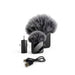 Wireless Rechargeable Lavalier Microphone — Clip-On Noise-Cancelling Mic for iOS & Android