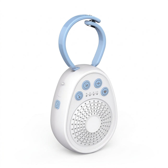Baby White Noise Machine — Sleep in 3 Minutes, 20 Soothing Sounds, USB Rechargeable