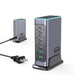 660W GaN 8-Port Desktop Charger — 100W USB‑C PD & Quick Charge 3.0