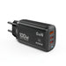 100W GaN USB‑C PD Charger with QC 3.0 — 2x Type‑C + USB‑A, Fast Charge for iPhone 15/16/17 Pro Max, iPad, Samsung & Xiaomi