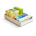 Pull-Out Sliding Cabinet Storage Box — Stick-On Kitchen & Pantry Organiser (Beige)