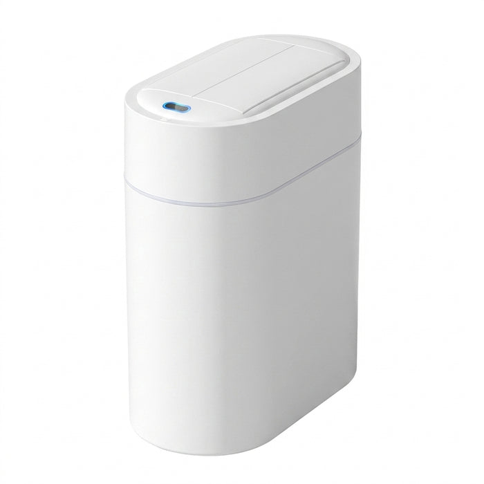 7L/9L Two‑way Sensor Bin with Lid — Battery‑powered, Wall‑mount or Freestanding Narrow‑slit Bin