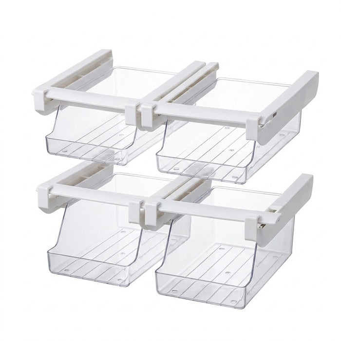Clear Fridge Can Dispenser — 33×13×8.5cm