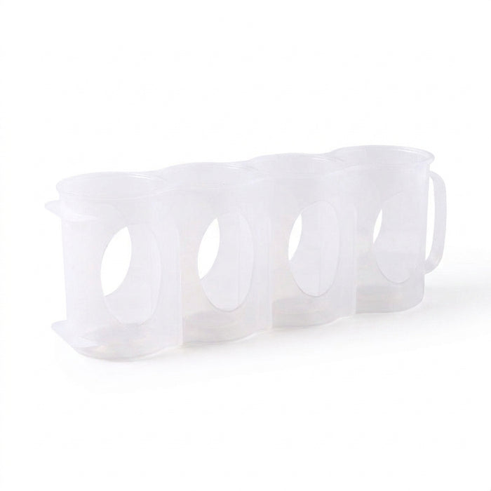 Portable Transparent Can Storage Box – Fridge Slide Rack for Soda & Beer Cans