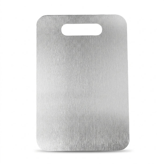 Stainless-steel Cutting Board — Thickened, Double-sided Food‑Grade Chopping Board