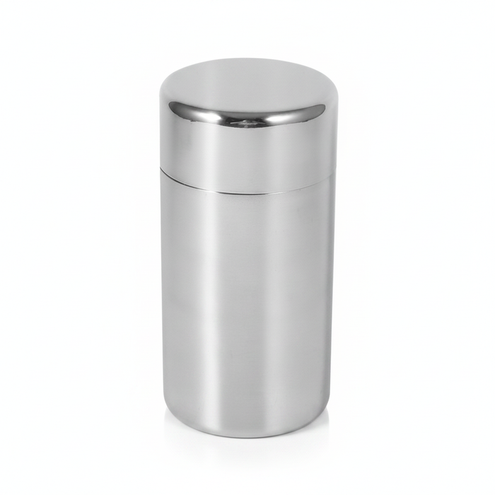 Stainless Steel Tea & Coffee Canisters — 304 Kitchen Storage Tins (S & L)