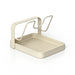 Pot Lid & Cutting Board Rack – Steel Holder, Single or Double Layer (White/Grey)